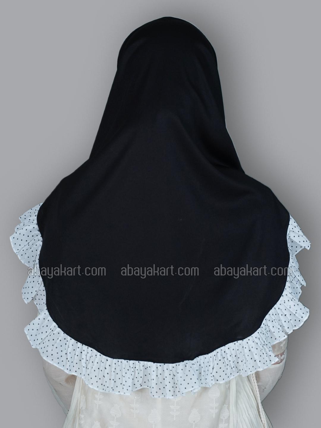 Wholesale Aleema Instant Hijabs In Black And White