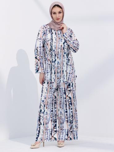 Wholesale Aiza Printed Coord Set