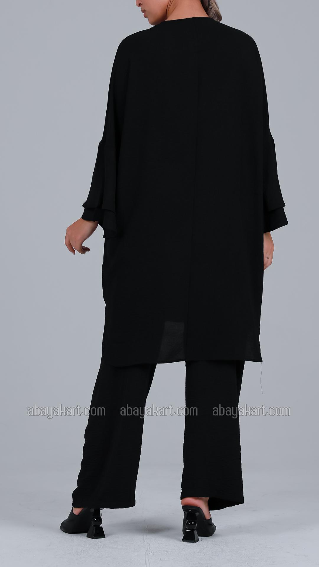 Wholesale Kurti With Palazzos In Black
