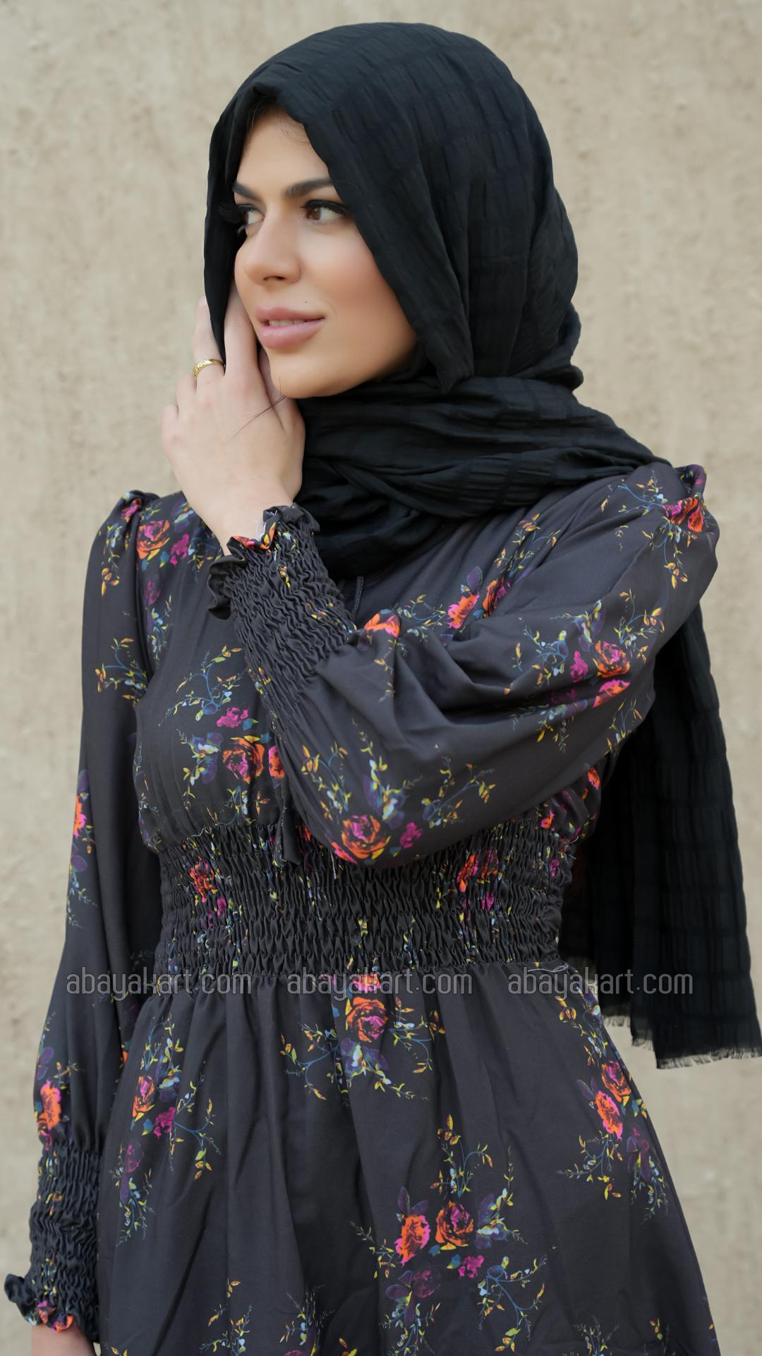 Wholesale Stylish Modest Kurti with Floral Print