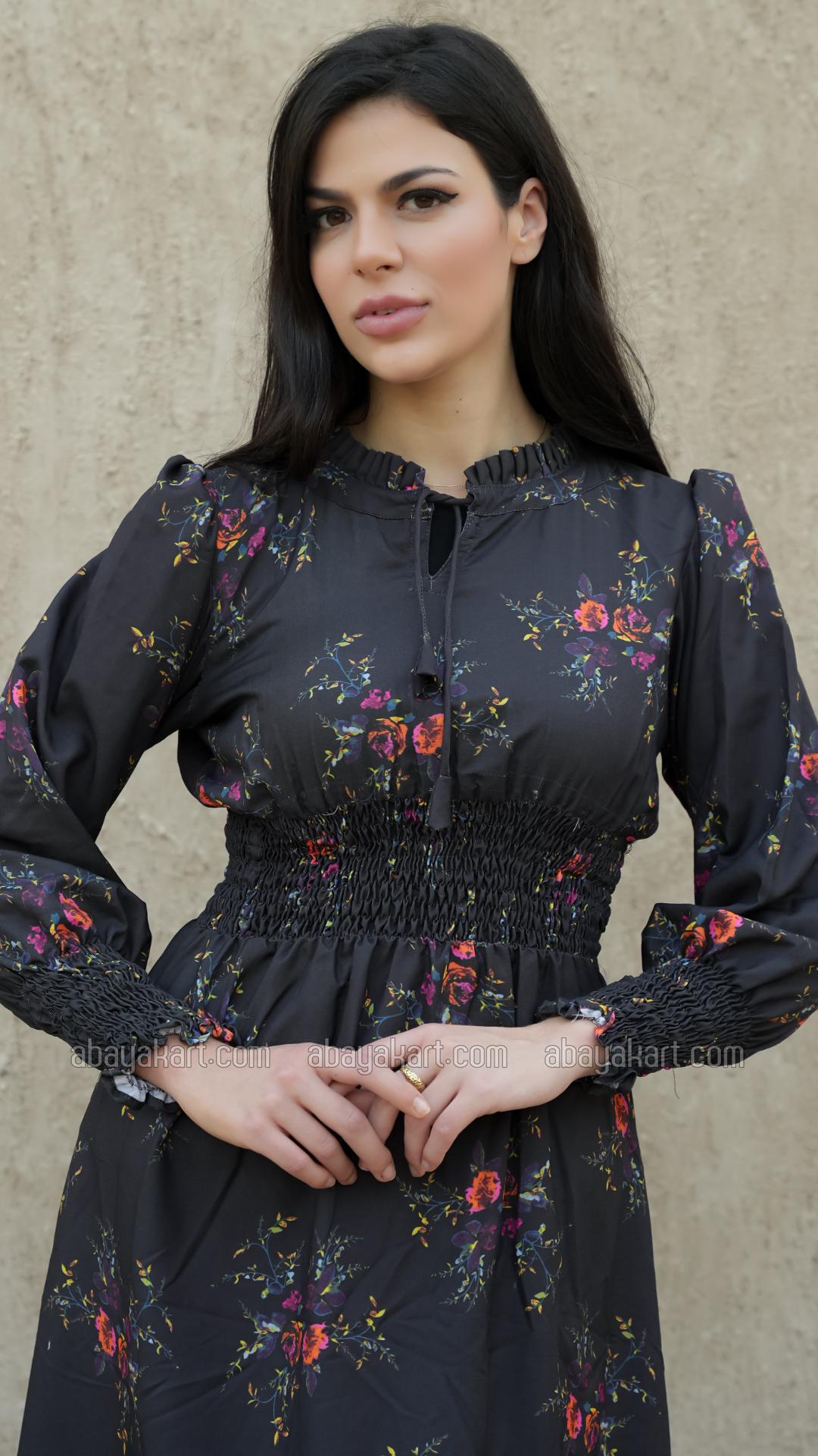 Wholesale Stylish Modest Kurti with Floral Print