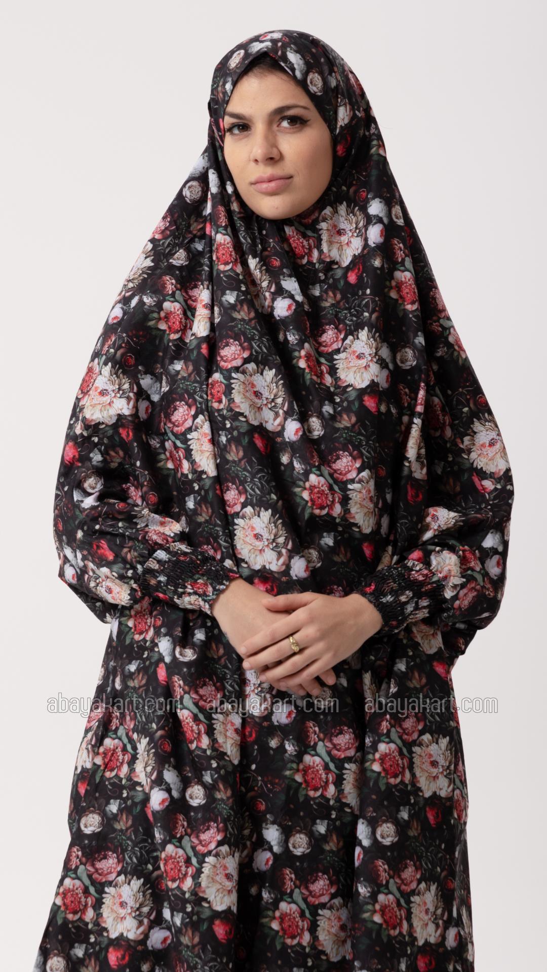 Wholesale Printed Jilbab with a Skirt and Niqab