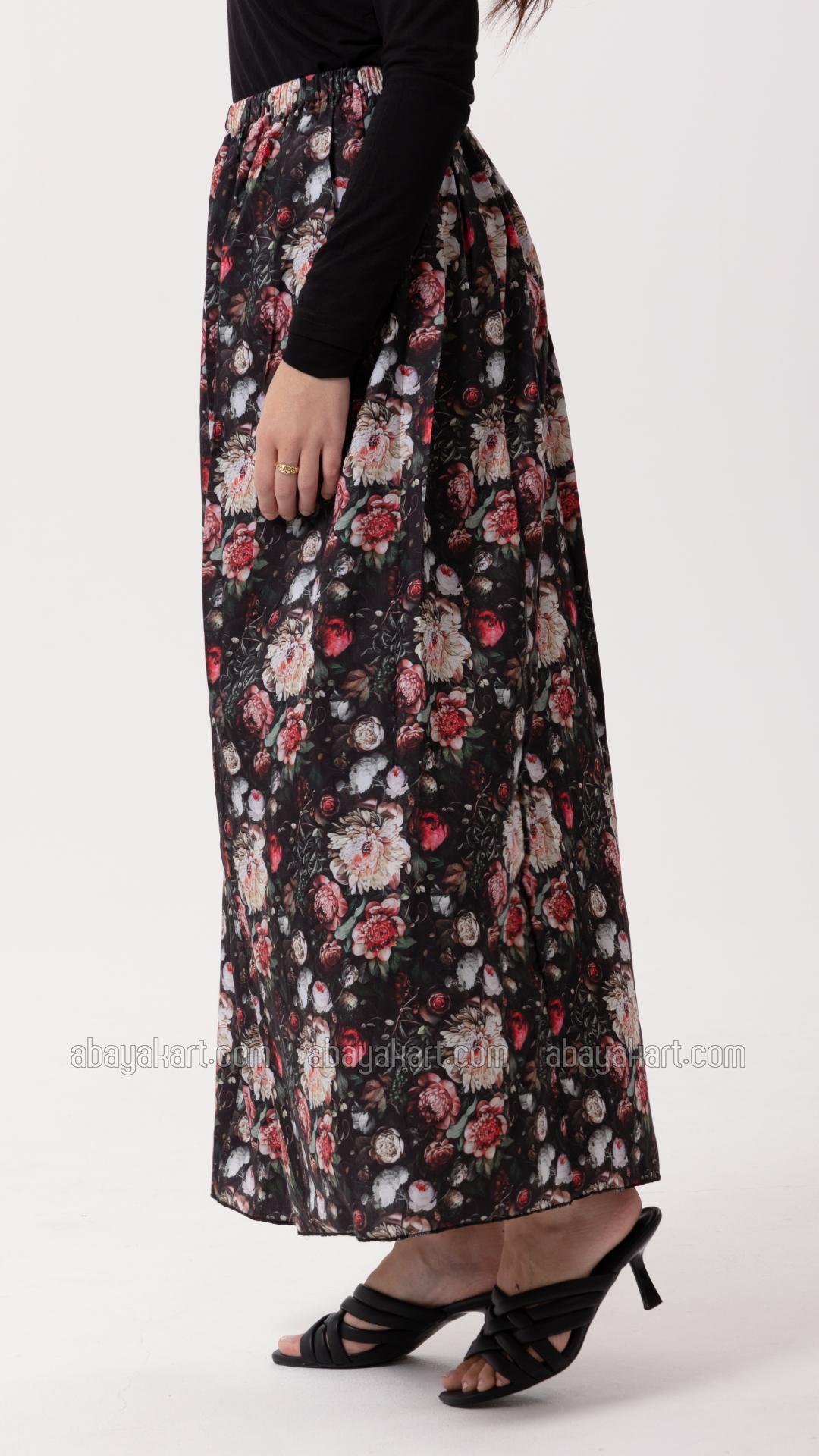 Wholesale Printed Jilbab with a Skirt and Niqab