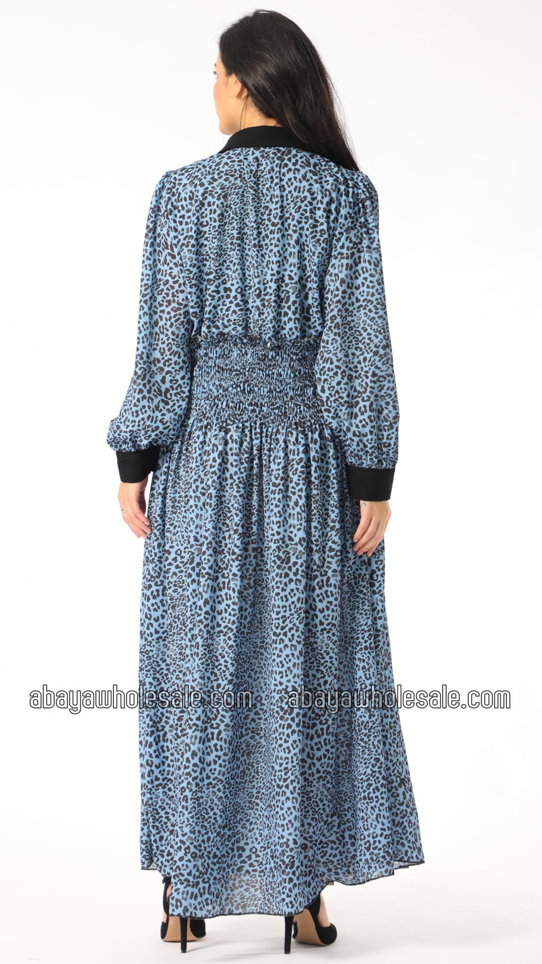 Wholesale Modest Dress with Tiger Print