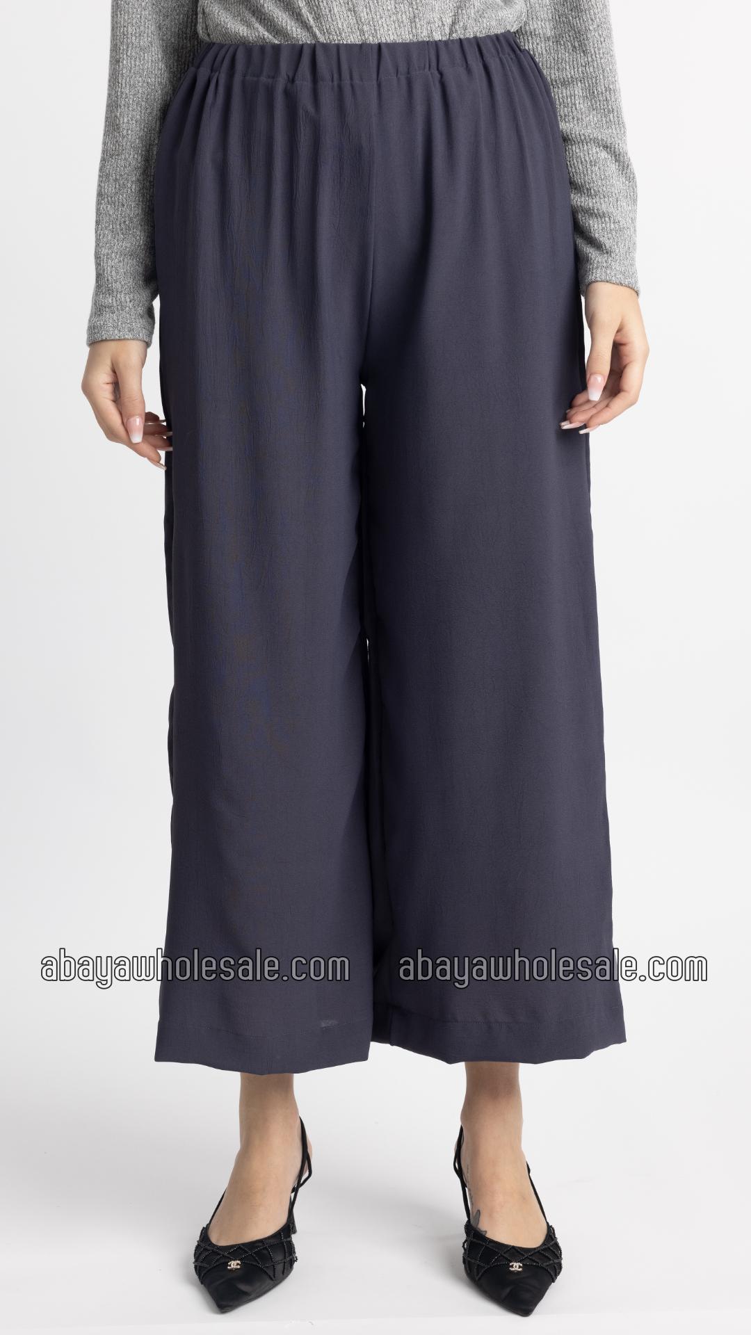 Wholesale Modest TwoPiece Tunic Abaya in Blush Pink and Dark Grey
